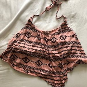Charlotte Russe Halter/Crop Top LIKE NEW